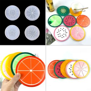 Fruit Slice Coaster Silicone Mold - Summer