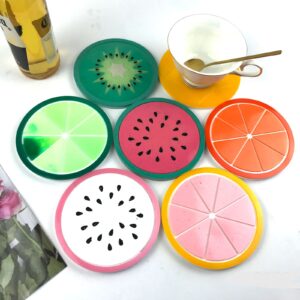 Fruit Slice Coaster Silicone Mold - Summer