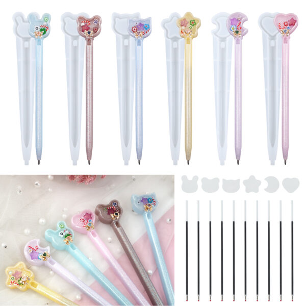 Shaker Topper Pen Silicone Mold - Series 1