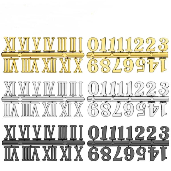 Clock Labels (Small Size 2CM) - Numbers/Roman Numerals