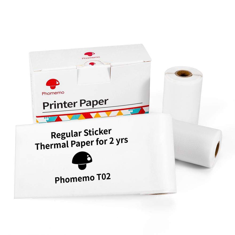 Phomemo T02 Printer Paper - Mini Printer Rolls