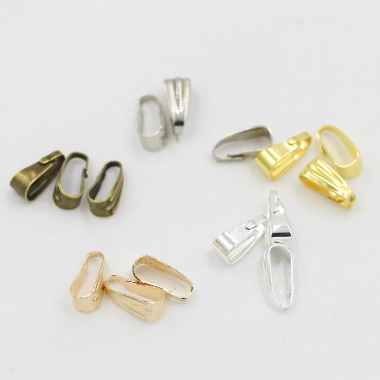 Pendant Clasp Pinch Ball (50 pcs/pack) - Bails