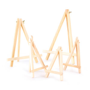 Tabletop Display Easel for Crafts and Art Pieces