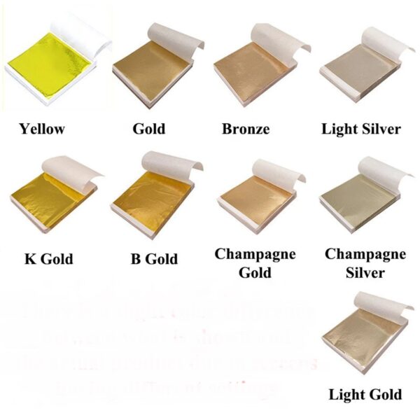 14X14 Large Foil Flakes Sheets for Bold Decorative Accents