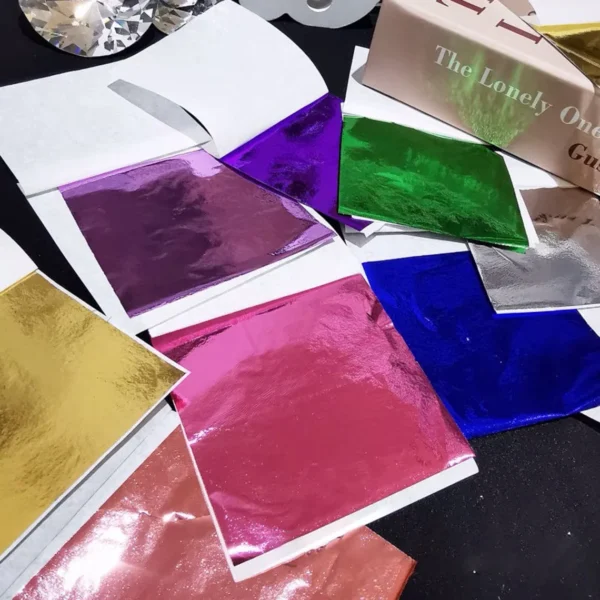 14X14 Large Foil Flakes Sheets for Bold Decorative Accents