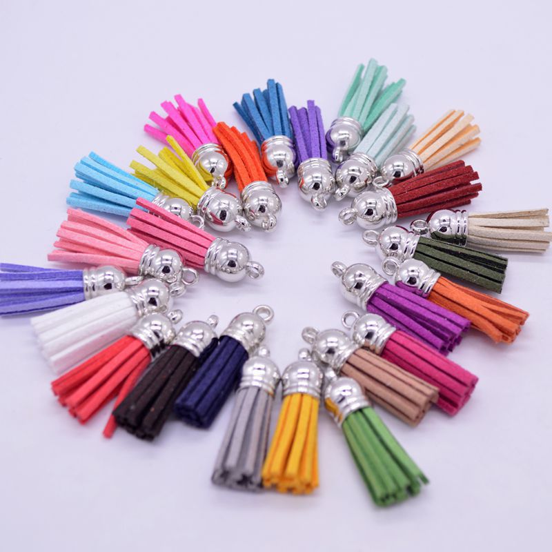 Suede Tassel Set  Soft Finish Decorative Accents (1 DOZEN)