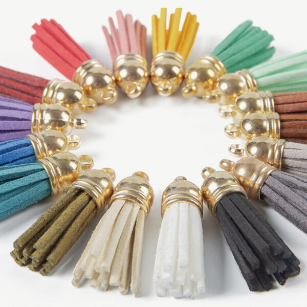 Suede Tassel Set  Soft Finish Decorative Accents (1 DOZEN)