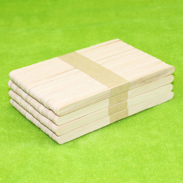 Craft Popsicle Mixing Sticks - Pack of 50 Pcs