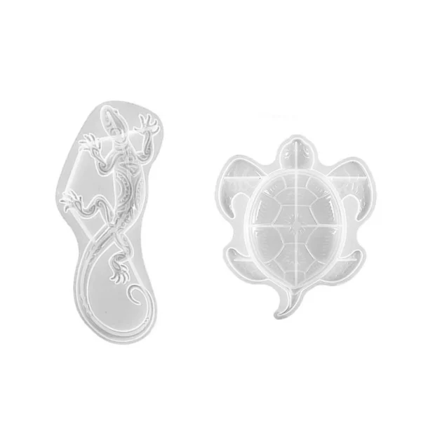 Flexible 3D Reptile, Sea Animal Silicone Mold