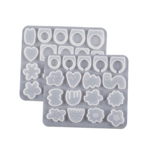 Floral Resin Ring Silicone Mold