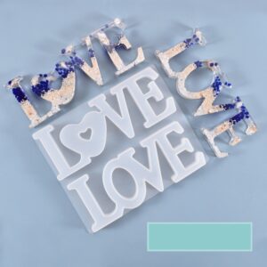 LOVE Word Sign Silicone Mold
