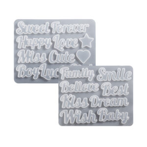 Family Phrase, Silicone Mold - Sentiment Art
