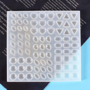 Assorted Gemstone Crystal Silicone Mold