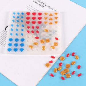 Assorted Gemstone Crystal Silicone Mold