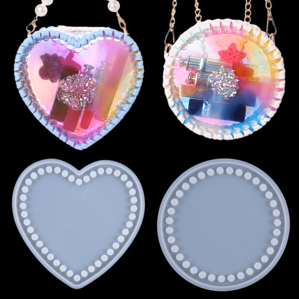Decorative Crochet Bag Shaker Mold