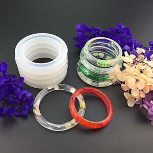 Assorted 62mm Bangle Silicone Molds - Multipack