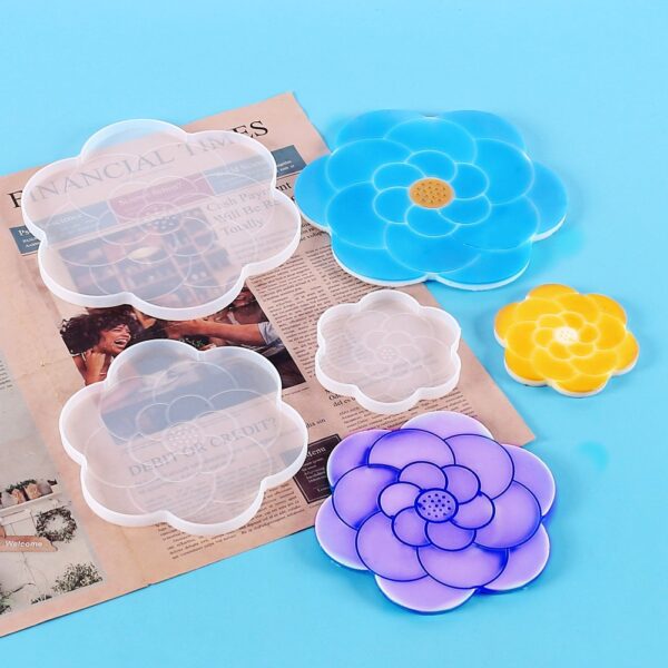 Sakura Cherry Blossom Coaster Silicone Mold