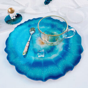 Geode Agate Style Coaster Mold - Irregular