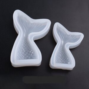 Scaled Mermaid Tail Silicone Mold - Texture