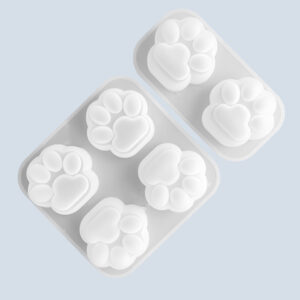 Paw Print Keychain Silicone Mold Set