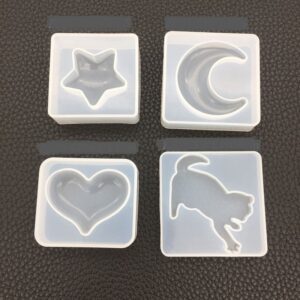 Mixed Celestial, Cat Pendant Silicone Mold