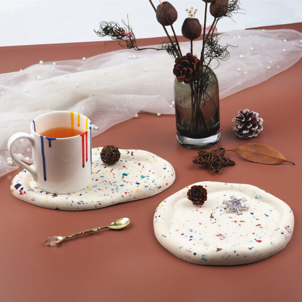 Irregular Cloud Tray Coaster Silicone Mold