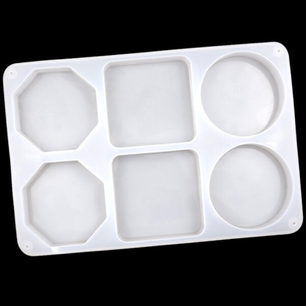Hexagon Geometric Coaster Silicone Mold
