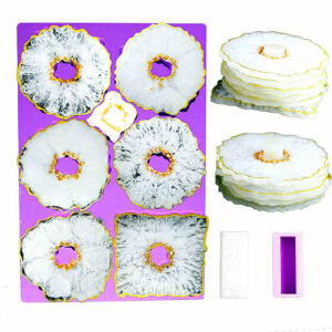 Basic Irregular Coaster Mold Set