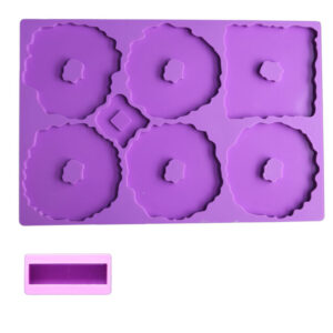 Basic Irregular Coaster Mold Set
