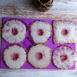 Basic Irregular Coaster Mold Set