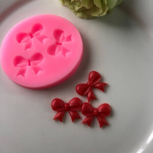 Tiny Little Bow Silicone Mold - Micro