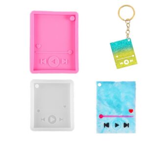 Media Keychain Silicone Mold