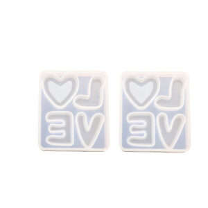 Mini Love, Letter Word Silicone Mold