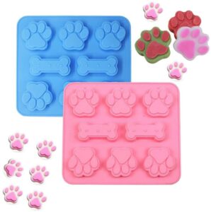 Mixed Paw, Bone Tag Silicone Mold