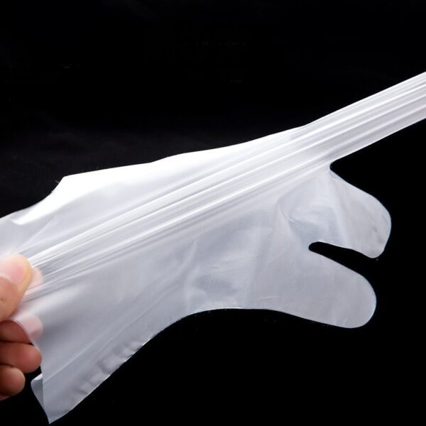 TPE Plastic Glove (1 Pair) - Clear Disposable