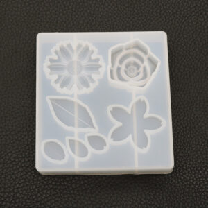 Mixed Flower, Leaf Silicone Mold