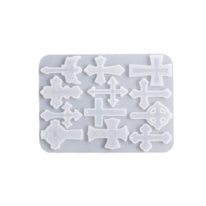 Multi-Style Cross Pendant Silicone Mold Set