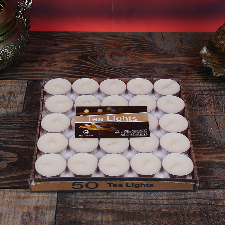 Tea Light Candle (50 pcs Pack) - White only