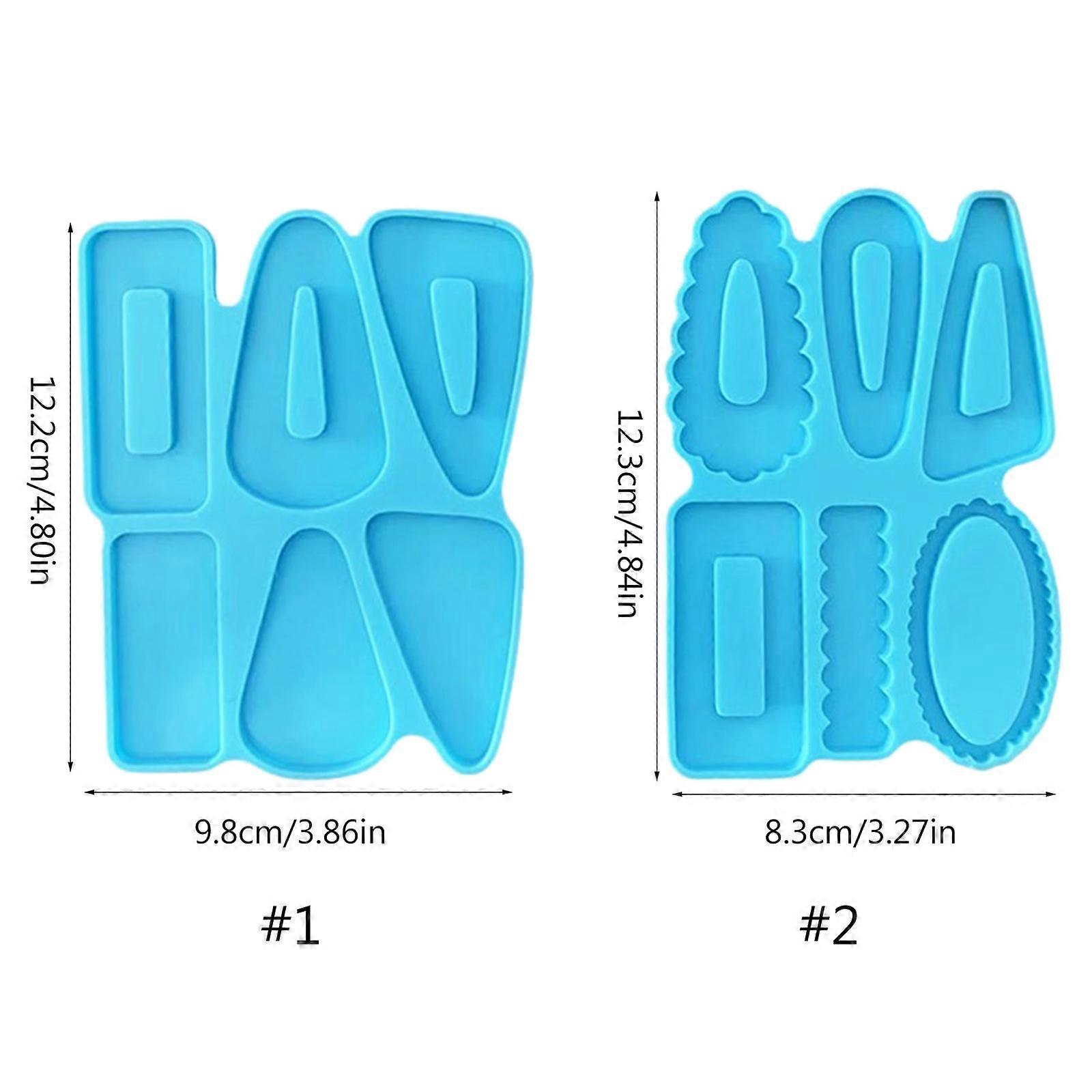 Wavy Design Mix Hair Clip Barrettes