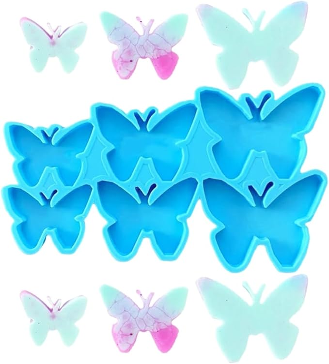 6 Cavity Graded Butterfly Mold