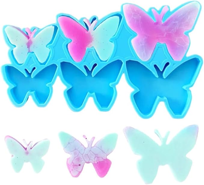 6 Cavity Graded Butterfly Mold