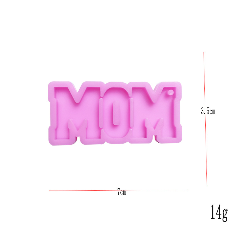 MOM keychain Mold