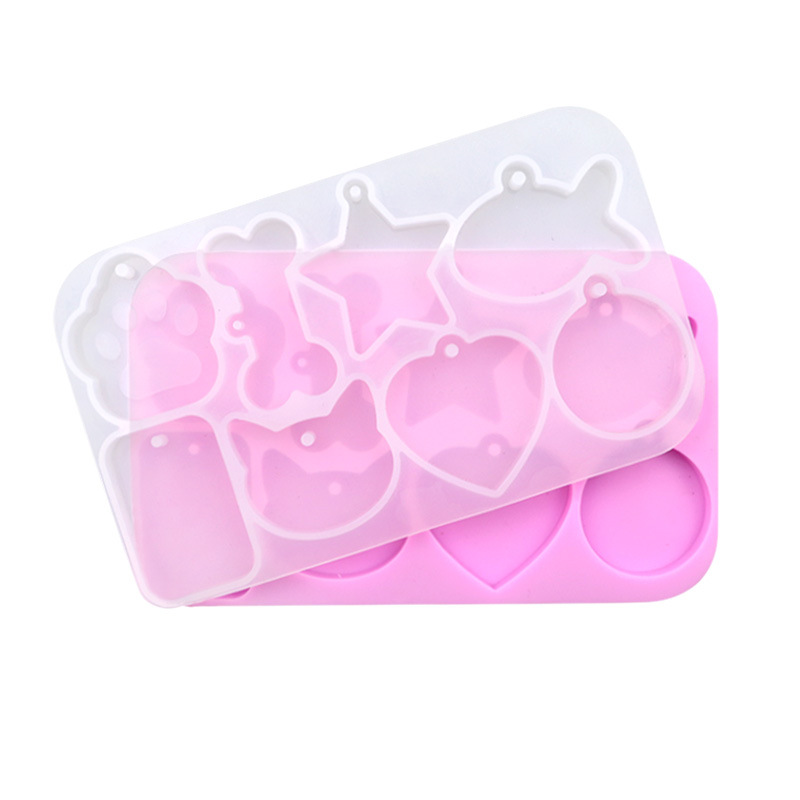 Mixed Pet Tag Silicone Mold (Bone, Fish, Paw)