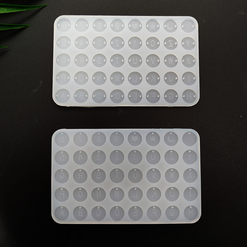 Letter pendant bracelet mold