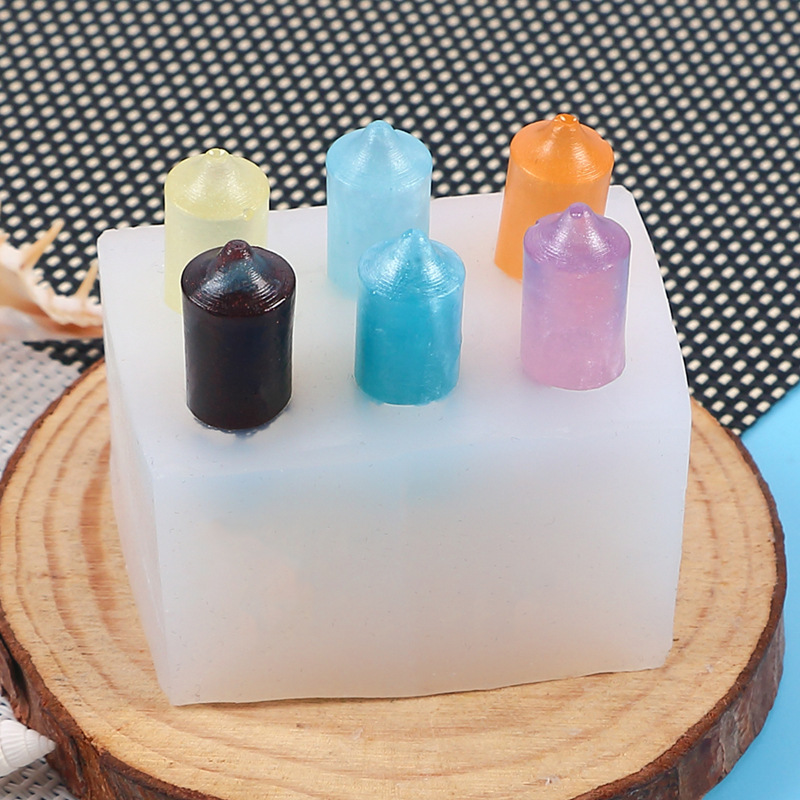 6 hole Mini Candle mold