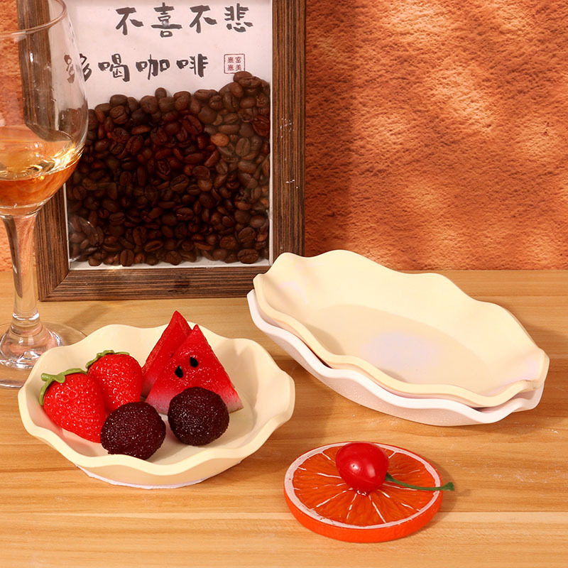 Wavy Pattern Trinket Fruit Dish