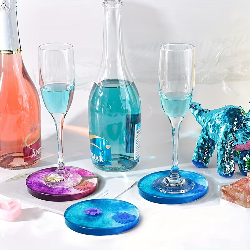 Small Large Round Rectangular Square Heart-Shaped Coaster Tray