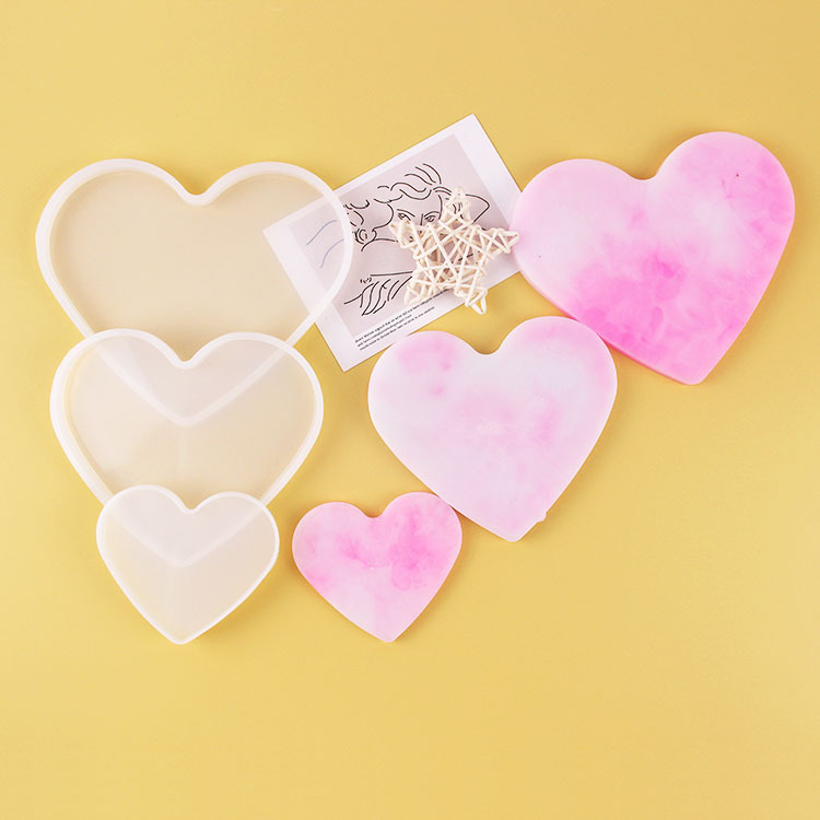 Small Large Round Rectangular Square Heart-Shaped Coaster Tray