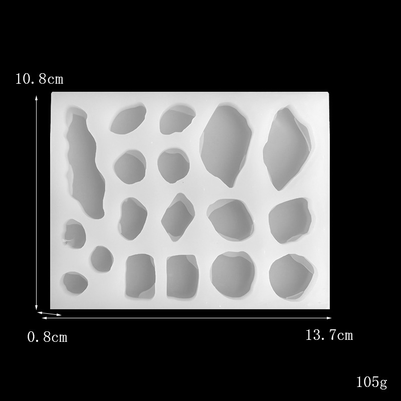 Irregular Crystal Pendant Hairpin Mold