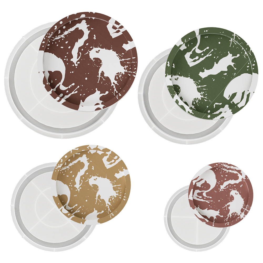 Deep Round Tray Silicon Mold